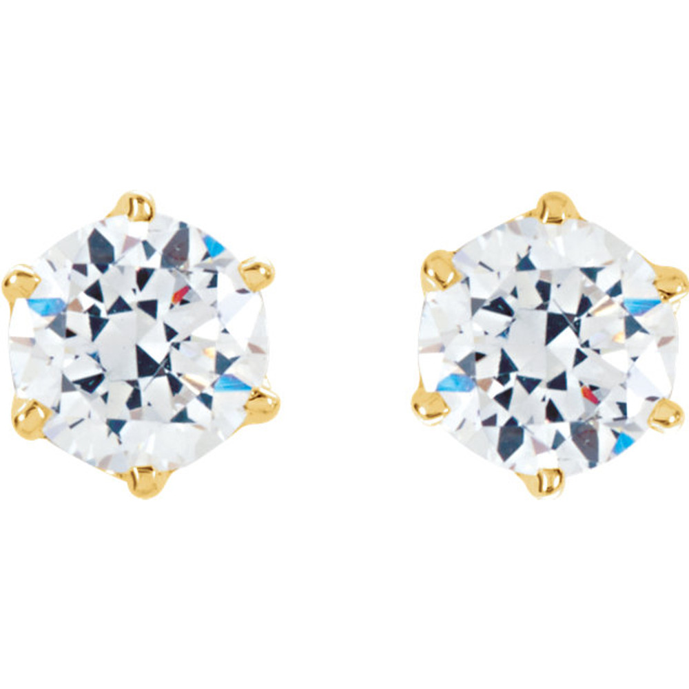 Product Specifications

Quality: 14K Yellow Gold

Jewelry State: Complete With Stone

Stone Type: Cubic Zirconia

Weight: 1.51 Grams

Finished State: Polished

Pair