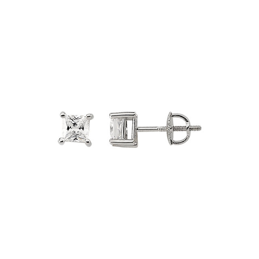 Product Specifications

Quality: 14K White Gold

Jewelry State: Complete With Stone

Stone Type: Cubic Zirconia

Weight: 1.33 Grams

Finished State: Polished

Pair