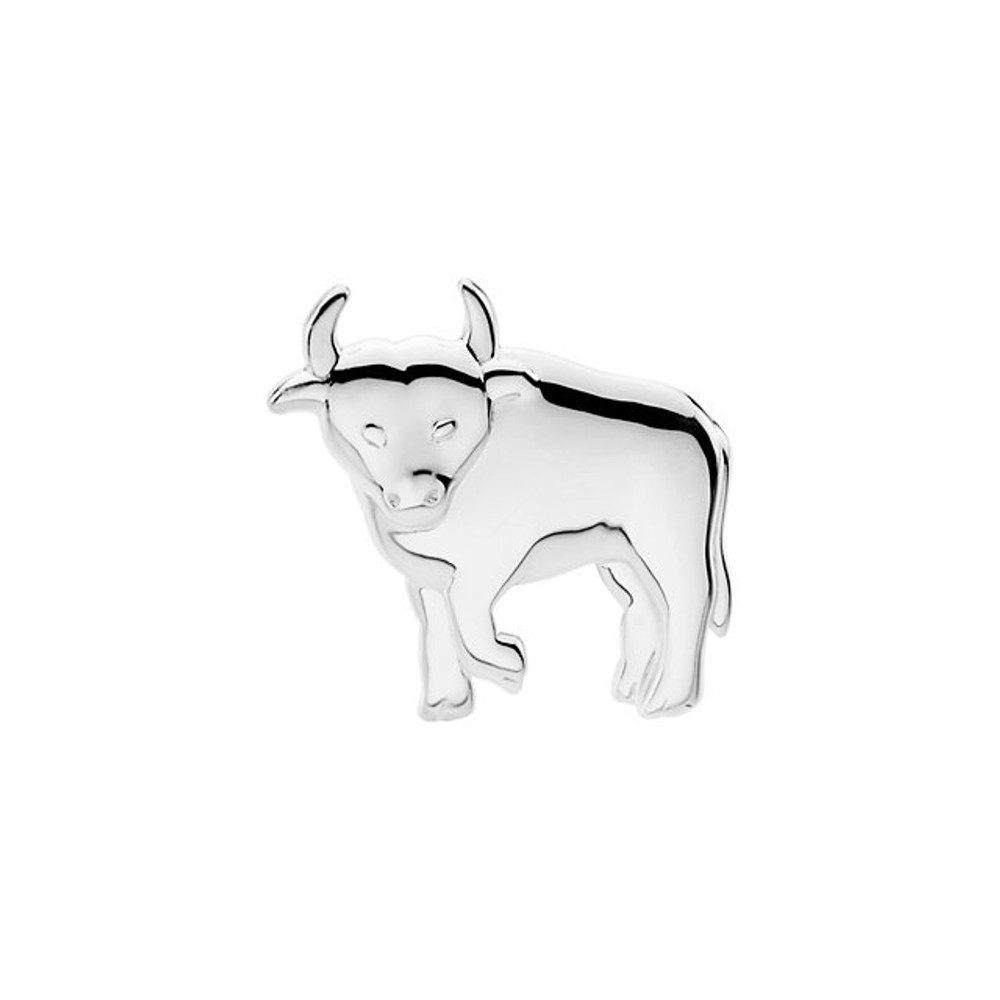 Our designer inspired playful bull brooch pin is a perfect match for today's style. Surely designed to impress.