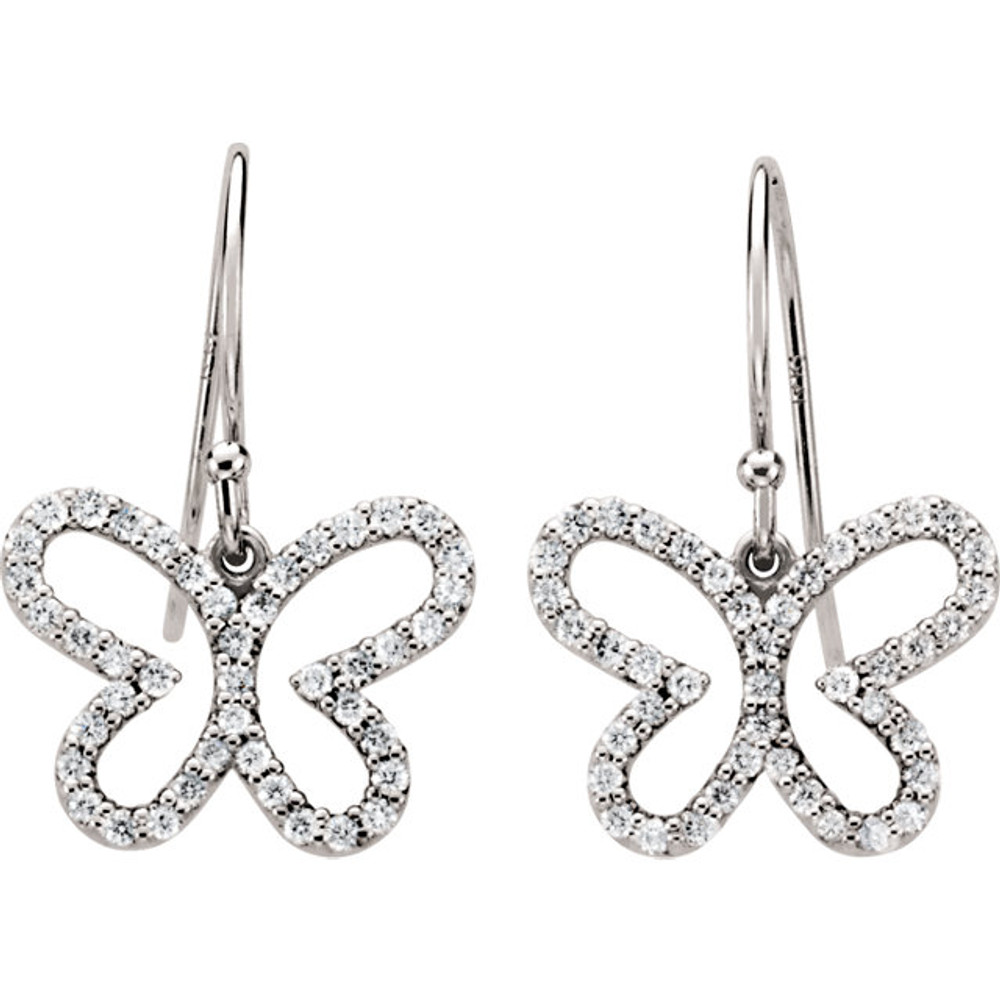 These beautiful diamond earrings are sure to be the perfect addition to your own collection or as a gift to someone special.