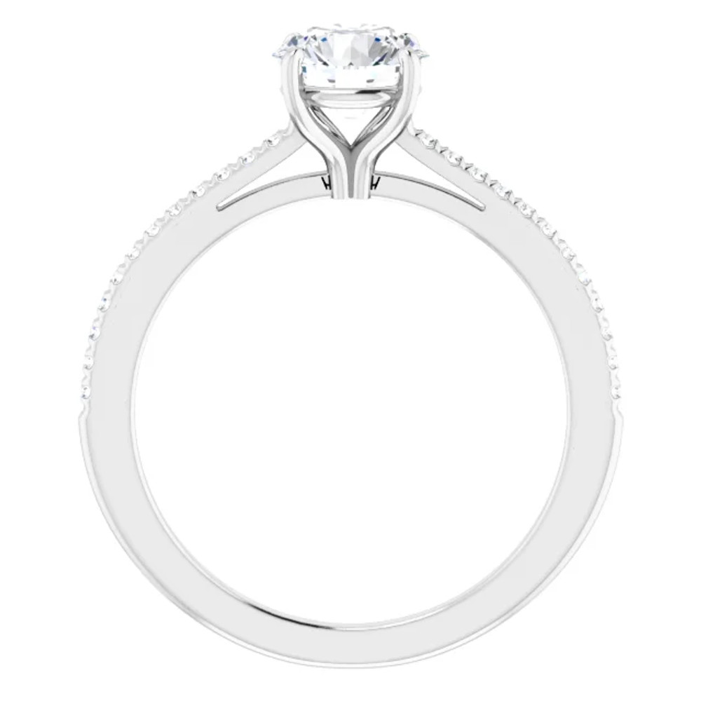 With Forever One™, Charles and Colvard created an exclusive series of pure, colorless moissanite. This stunning achievement required the development of highly refined technologies. Forever One offers you the ultimate choice for bridal and fine jewelry — one that costs only a fraction of a comparable diamond.