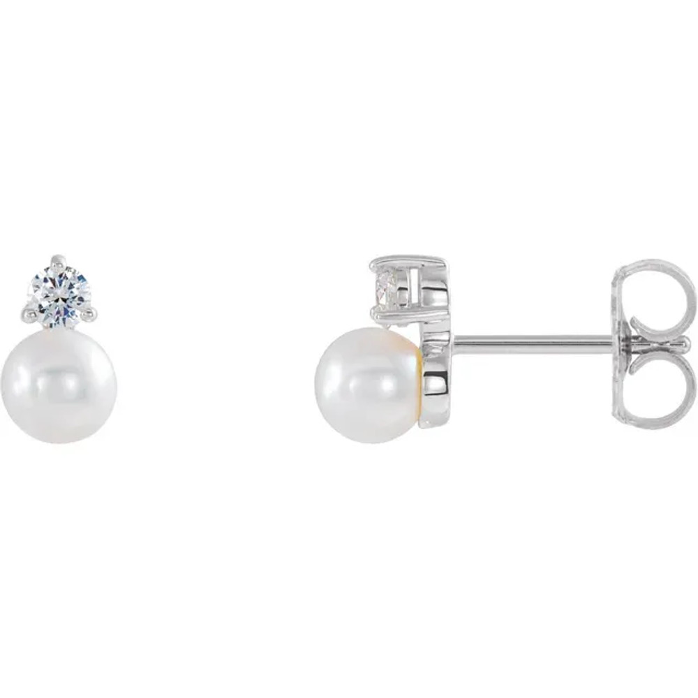 Add these cute pearl earrings to your wonderful collection.