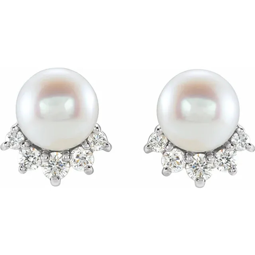 Add these cute pearl earrings to your wonderful collection.