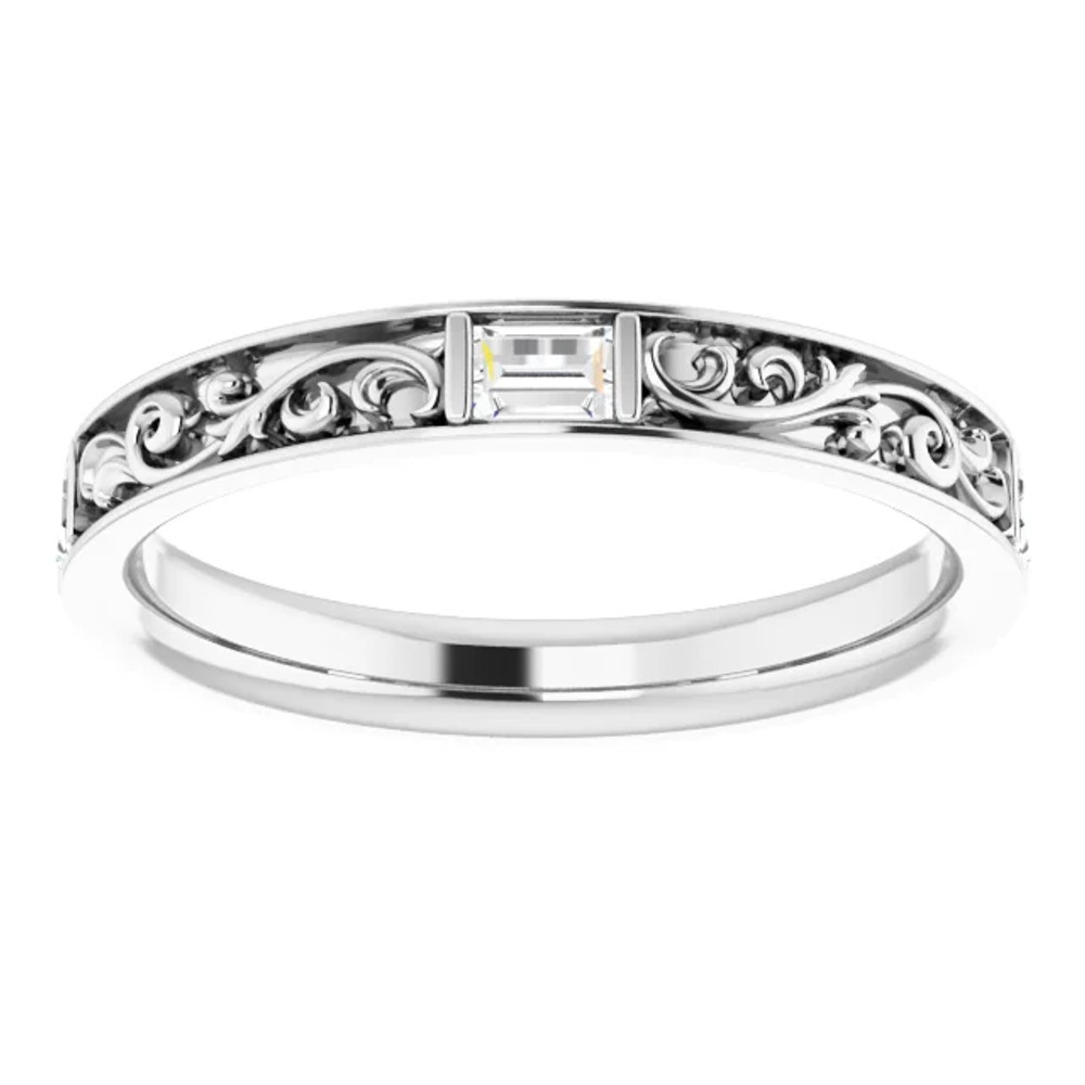 Celebrate that special anniversary with a glittering gift of love. Simple, regal and radiant, this band captivates with 1/4 ct. t.w. of diamonds and a bright polished shine.