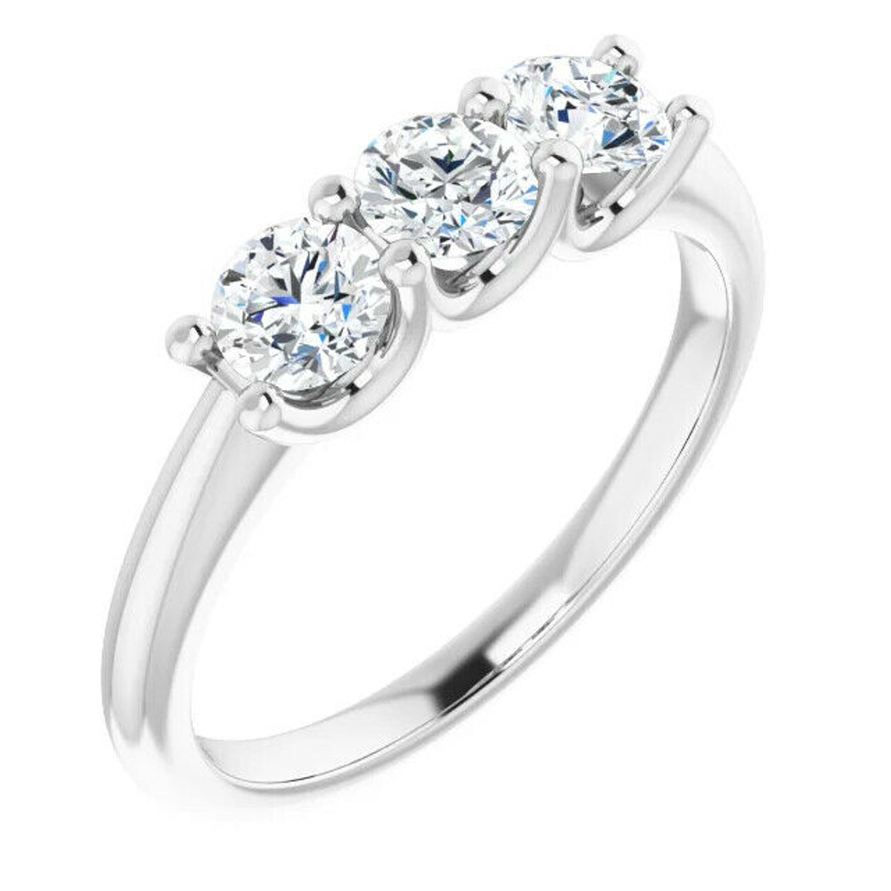 Honor her on that special anniversary with this exquisite diamond anniversary band.