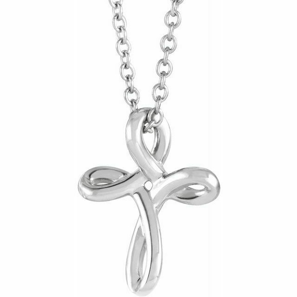 The Youth Cross Necklace will bring your faith close to your heart.  A meaningful and significant gift for that special person who is not afraid to show the love for their faith. 