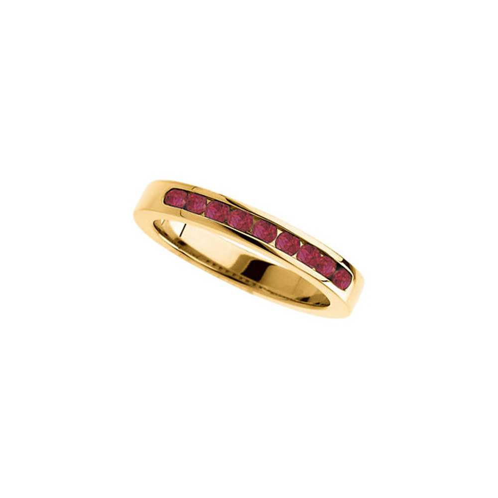 Product Specification

Quality: 14K Yellow Gold

Jewelry State: Complete With Stone

Ring Size: 07.00

Stone Type: Ruby

Stone Shape: Round Diamond Cut

Stone Size: 01.75 mm

Weight: 3.75 grams

Finished State: Polished