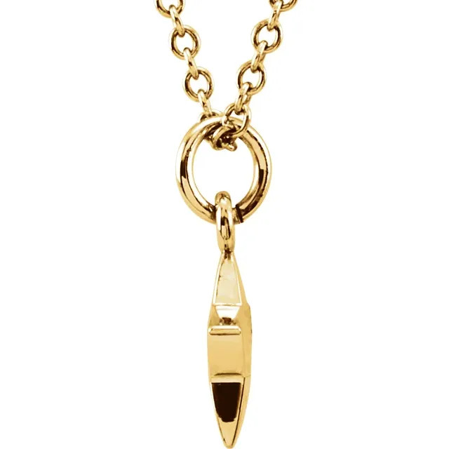 Show her she's your MVP (most valuable person) with this sweet and stellar pendant.