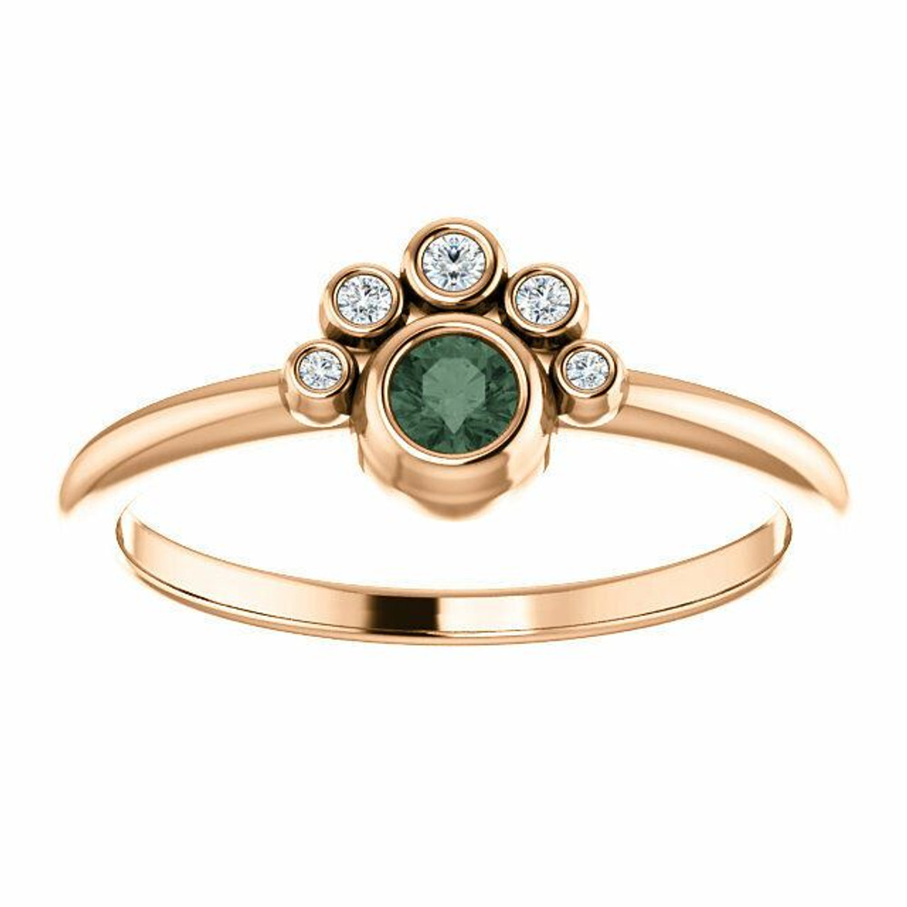 Simple yet stunning, this ring is a thoughtful surprise for the June birthday girl!