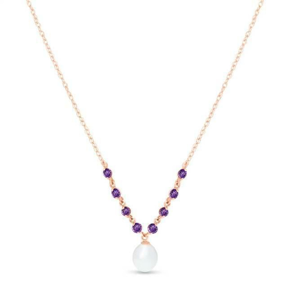 This gorgeous, affordable pearl necklace is perfect for you or a loved one. Forged by hand with passion and precision, this piece is a pure example of how beautiful it is when gemstones and gold come together to form exquisite jewelry that will dazzle the eye and last for generations to come. Available in 14K yellow, white or rose gold.
