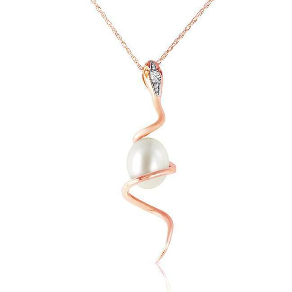  This gorgeous, affordable pearl necklace is perfect for you or a loved one. Forged by hand with passion and precision, this piece is a pure example of how beautiful it is when gemstones and gold come together to form exquisite jewelry that will dazzle the eye and last for generations to come. Available in 14K yellow, white or rose gold.