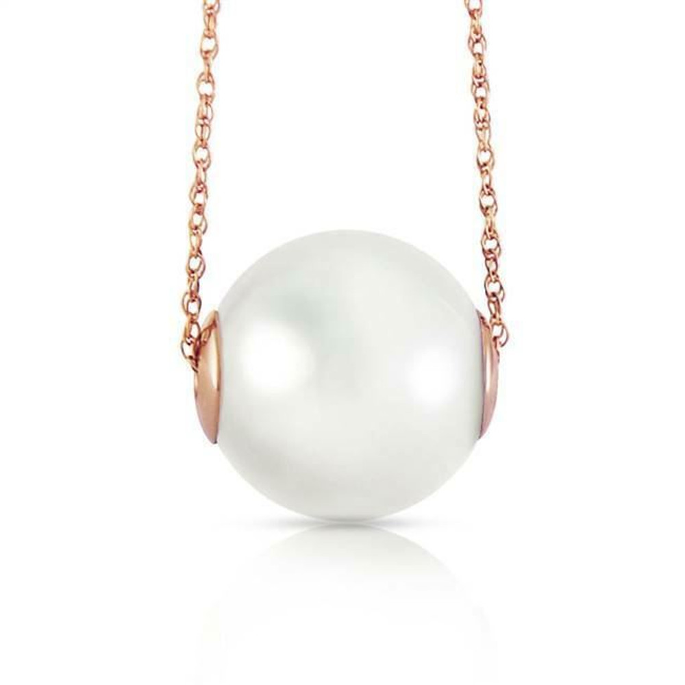  This gorgeous, affordable pearl necklace is perfect for you or a loved one. Forged by hand with passion and precision, this piece is a pure example of how beautiful it is when gemstones and gold come together to form exquisite jewelry that will dazzle the eye and last for generations to come. Available in 14K yellow, white or rose gold.