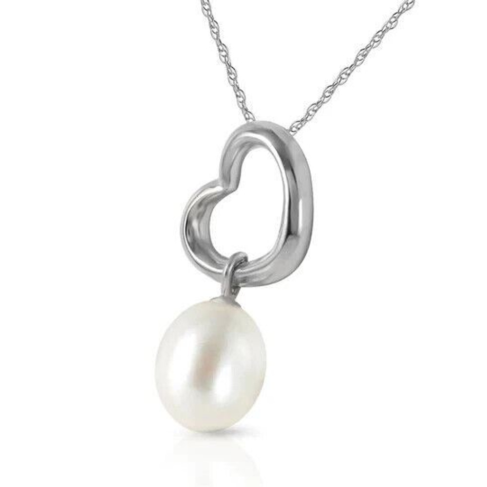 This gorgeous, affordable pearl necklace is perfect for you or a loved one. Forged by hand with passion and precision, this piece is a pure example of how beautiful it is when gemstones and gold come together to form exquisite jewelry that will dazzle the eye and last for generations to come. Available in 14K yellow, white or rose gold. 