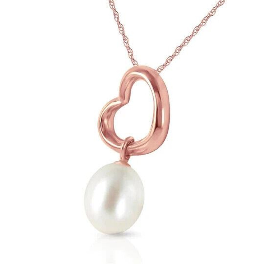 This gorgeous, affordable pearl necklace is perfect for you or a loved one. Forged by hand with passion and precision, this piece is a pure example of how beautiful it is when gemstones and gold come together to form exquisite jewelry that will dazzle the eye and last for generations to come. Available in 14K yellow, white or rose gold. 