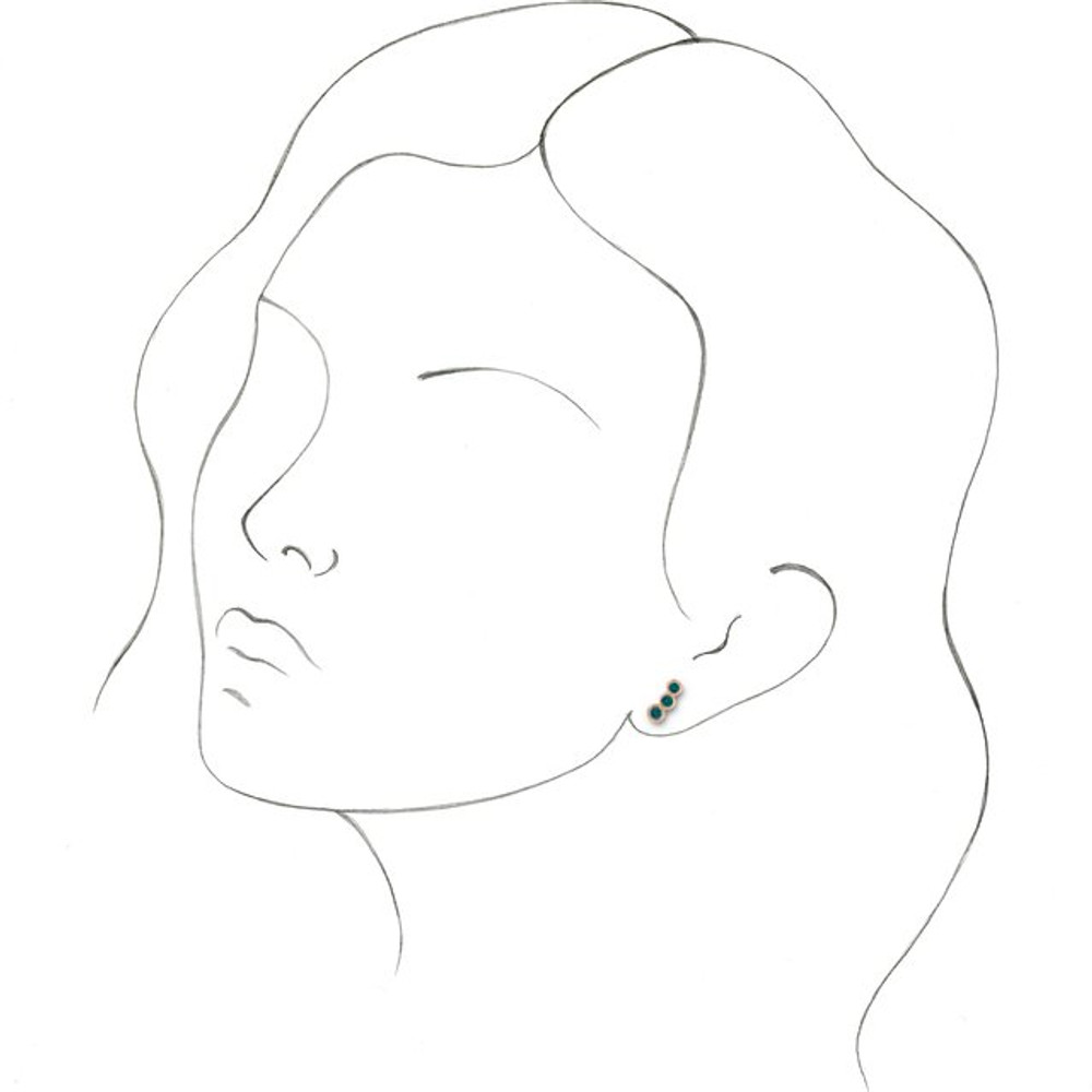 The perfect gift for her June birthday, these earrings offer eye-catching style