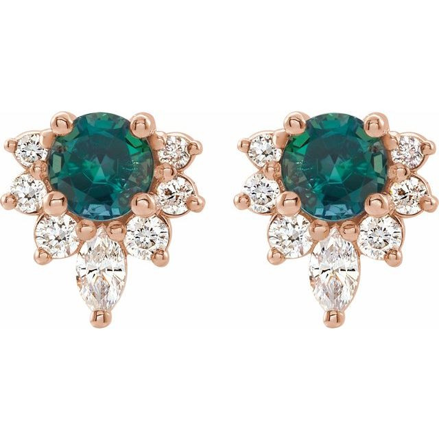 The perfect gift for her June birthday, these earrings offer eye-catching style