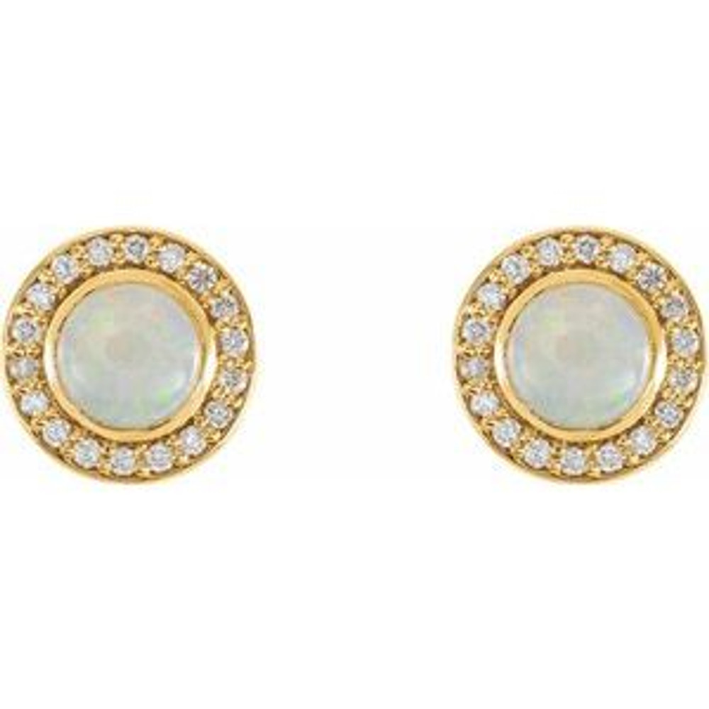 The ancient Greeks believed opals gave their owners the gift of prophecy and guarded them from disease. Europeans have long considered the gem a symbol of hope, purity, and truth. Opal is considered an October birthstone. Some people think it's unlucky for anyone born in another month to wear an opal.