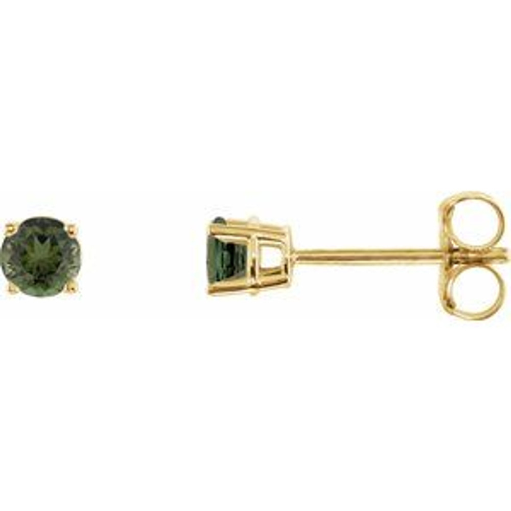 Take your look from ready to resplendent with these pink tourmaline earrings.