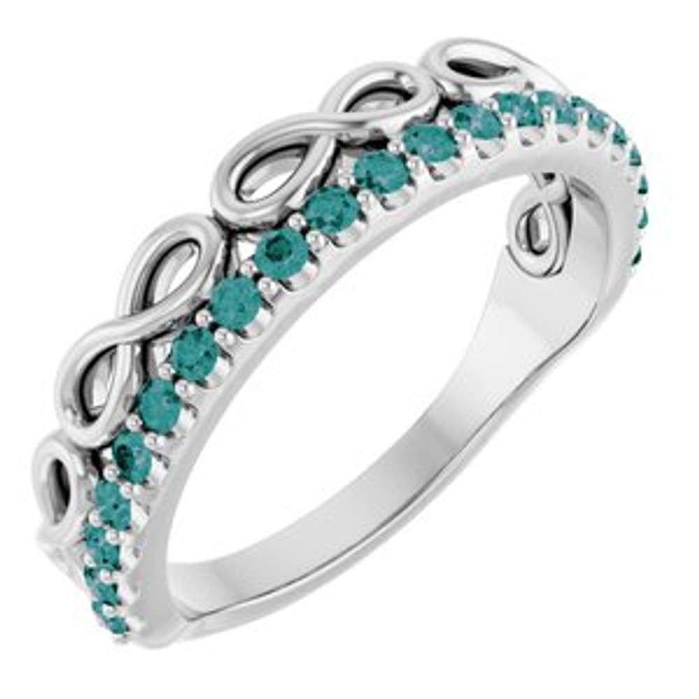 A colorful way to show your love, this alexandrite ring is the start of something beautiful.
