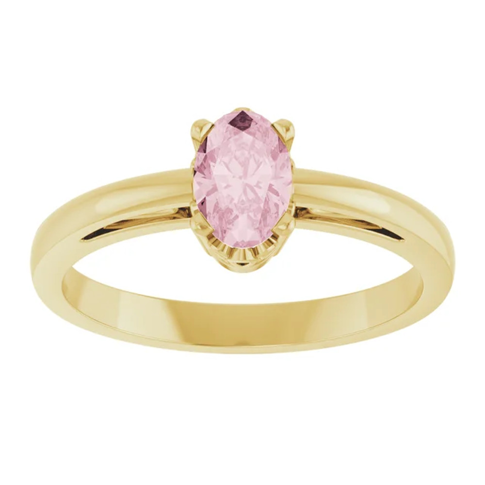 Ready for any occasion, this beautiful gemstone ring increases the sophistication factor of your favorite looks.