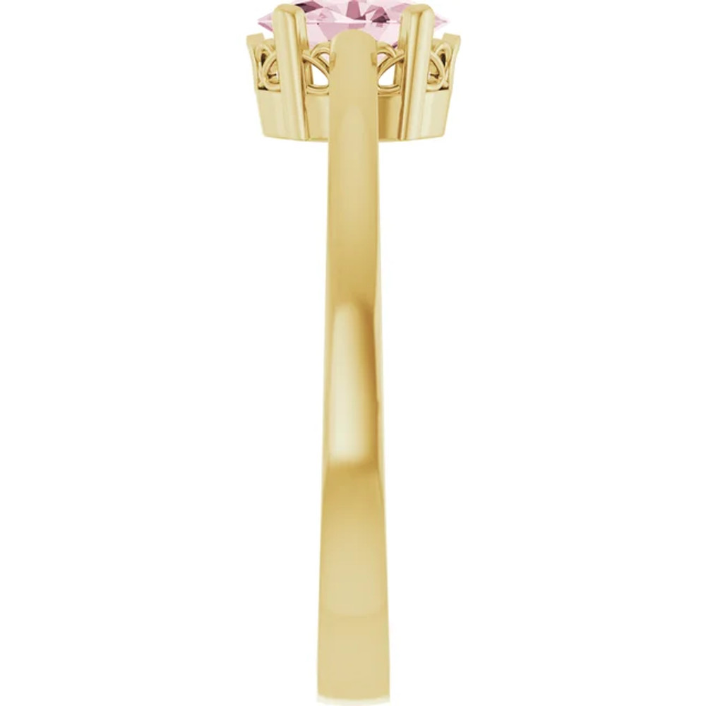 Ready for any occasion, this beautiful gemstone ring increases the sophistication factor of your favorite looks.