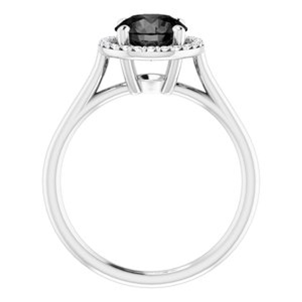 Wear bold color in a sophisticated way with this black onyx ring, an anytime choice you'll turn to often.