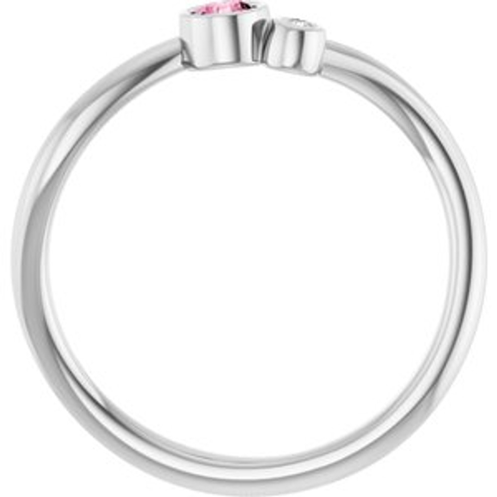 Fabulous and feminine, this pink tourmaline ring will make you feel more beautiful than ever after just moments of having it on.