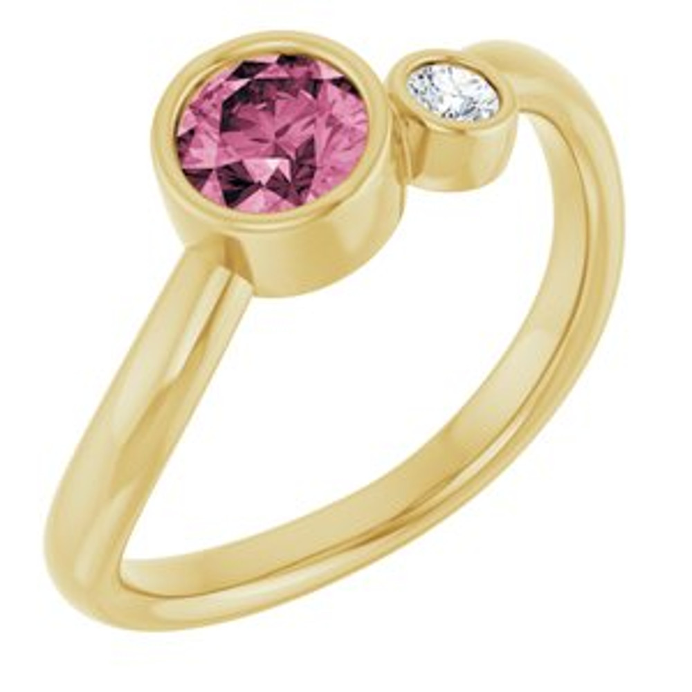 Fabulous and feminine, this pink tourmaline ring will make you feel more beautiful than ever after just moments of having it on.