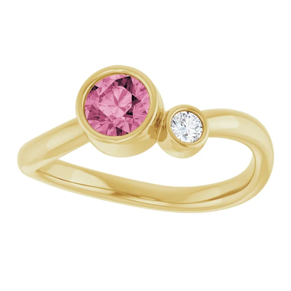 Fabulous and feminine, this pink tourmaline ring will make you feel more beautiful than ever after just moments of having it on.