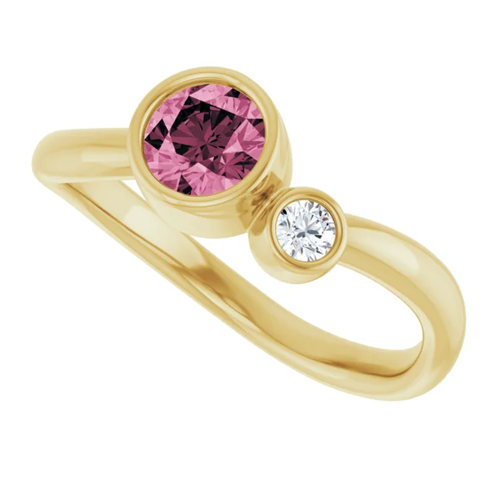 Fabulous and feminine, this pink tourmaline ring will make you feel more beautiful than ever after just moments of having it on.