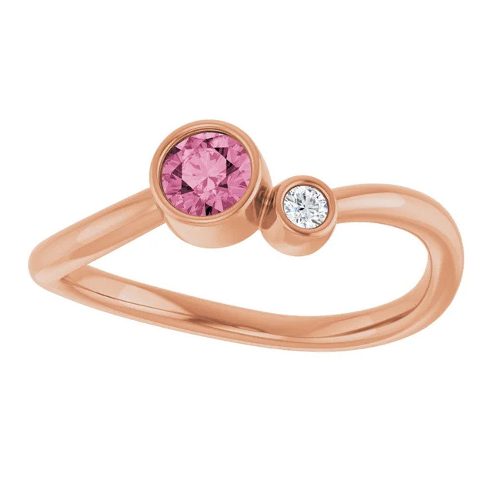 Fabulous and feminine, this pink tourmaline ring will make you feel more beautiful than ever after just moments of having it on.