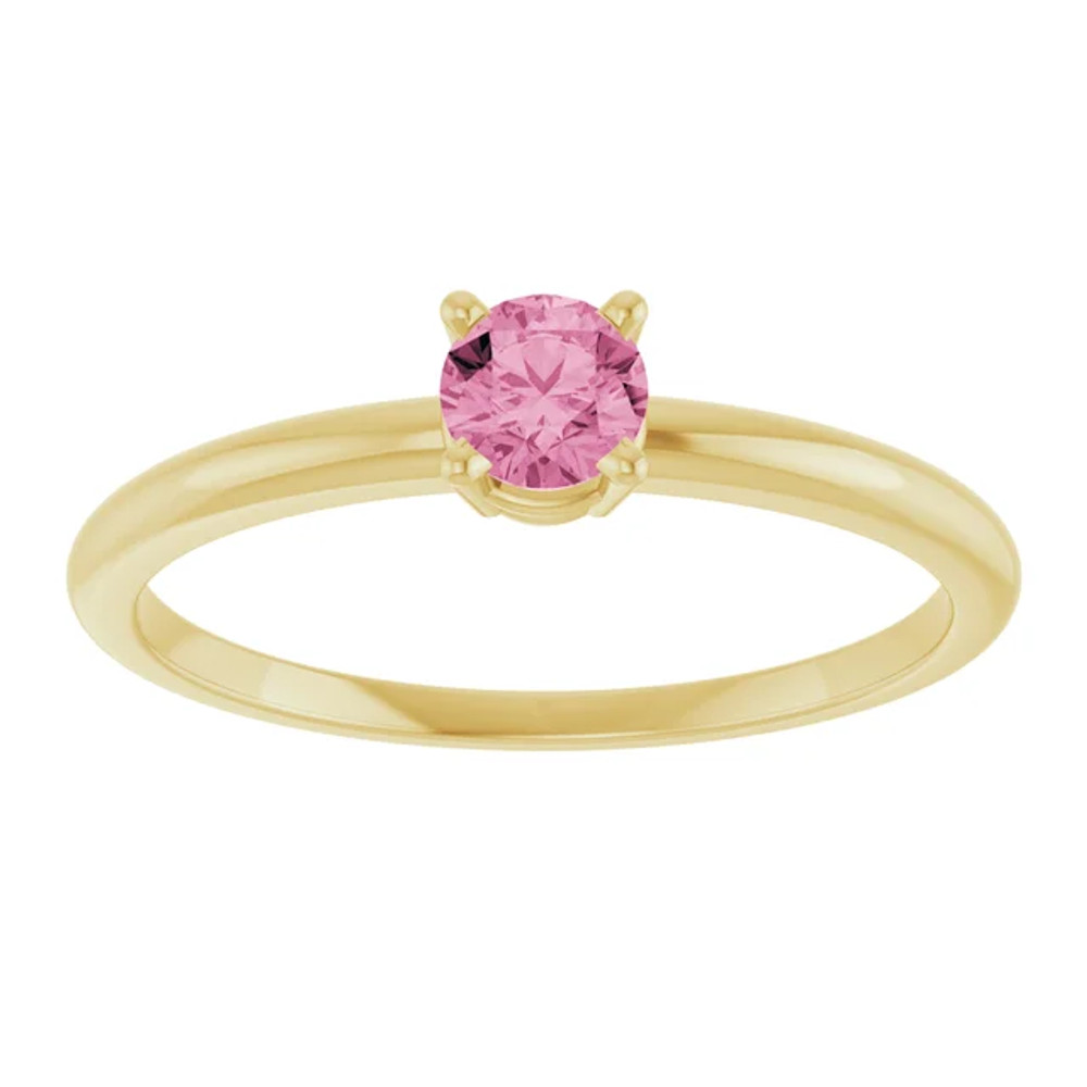 Fabulous and feminine, this pink tourmaline ring will make you feel more beautiful than ever after just moments of having it on.