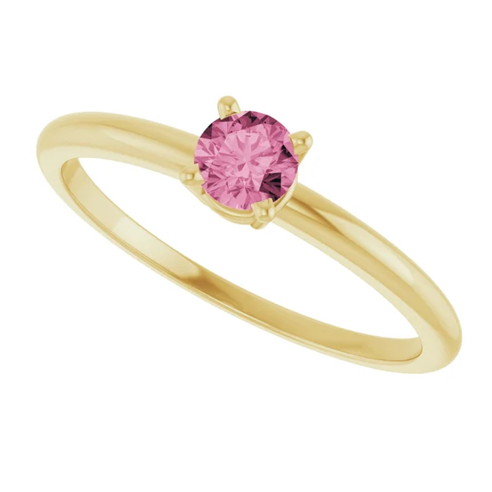 Fabulous and feminine, this pink tourmaline ring will make you feel more beautiful than ever after just moments of having it on.