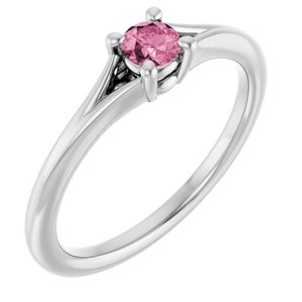 Fabulous and feminine, this pink tourmaline ring will make you feel more beautiful than ever after just moments of having it on.