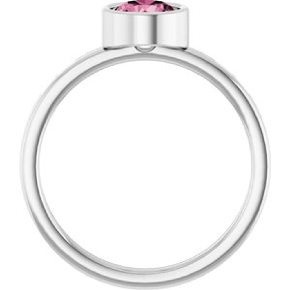 Fabulous and feminine, this pink tourmaline ring will make you feel more beautiful than ever after just moments of having it on.