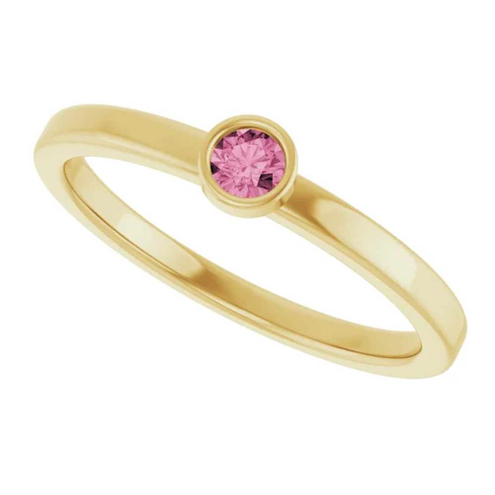 Fabulous and feminine, this pink tourmaline ring will make you feel more beautiful than ever after just moments of having it on.