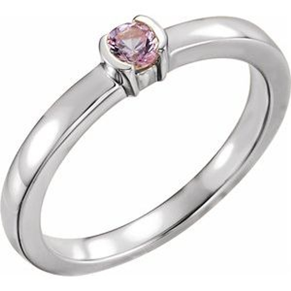 Fabulous and feminine, this pink tourmaline ring will make you feel more beautiful than ever after just moments of having it on.