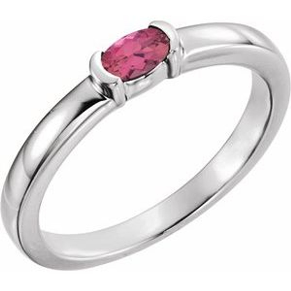 Fabulous and feminine, this pink tourmaline ring will make you feel more beautiful than ever after just moments of having it on.