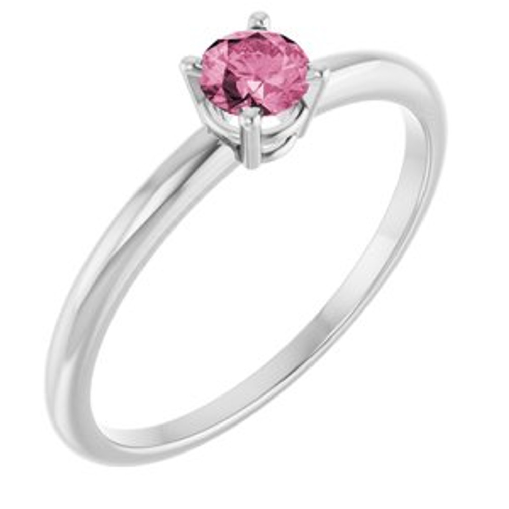 Fabulous and feminine, this pink tourmaline ring will make you feel more beautiful than ever after just moments of having it on.