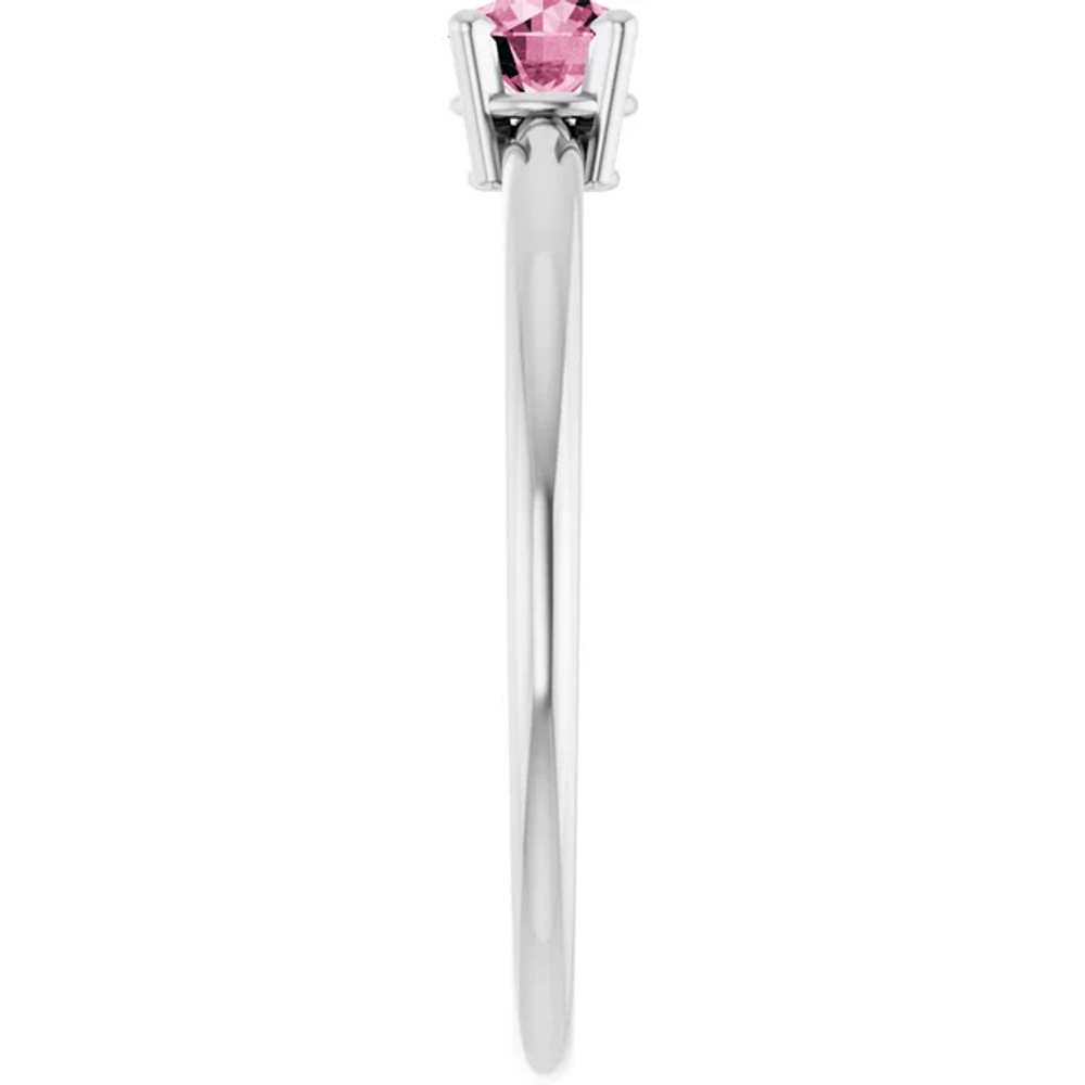 Fabulous and feminine, this pink tourmaline ring will make you feel more beautiful than ever after just moments of having it on.