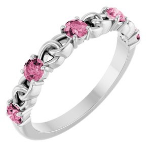 Fabulous and feminine, this pink tourmaline ring will make you feel more beautiful than ever after just moments of having it on.