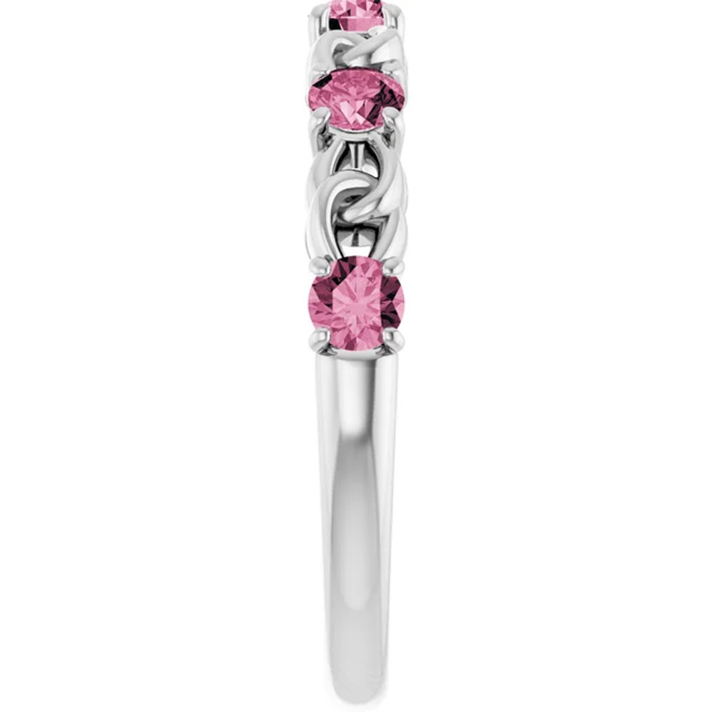 Fabulous and feminine, this pink tourmaline ring will make you feel more beautiful than ever after just moments of having it on.