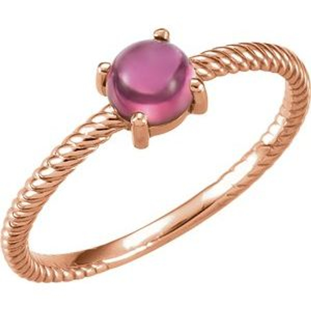 Fabulous and feminine, this pink tourmaline ring will make you feel more beautiful than ever after just moments of having it on.