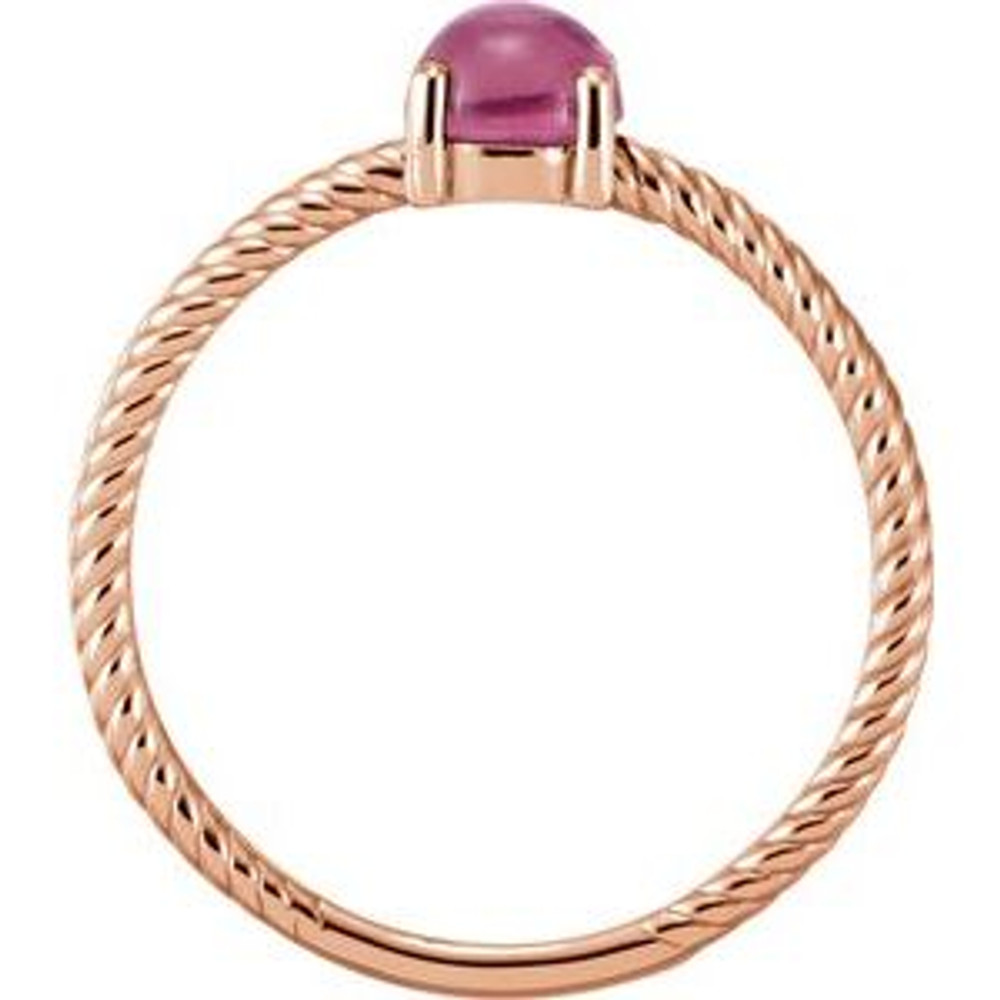 Fabulous and feminine, this pink tourmaline ring will make you feel more beautiful than ever after just moments of having it on.