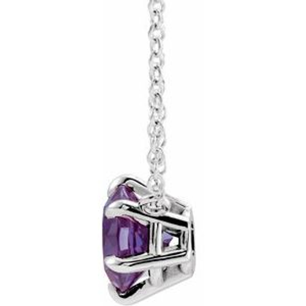 Charm your June-born girl with this beautiful alexandrite pendant.