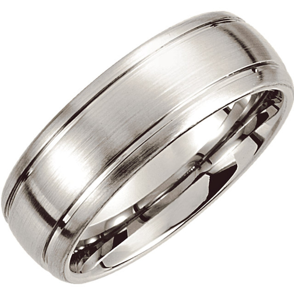 Product Specifications

Quality: Cobalt

Style: Men's Wedding Band

Ring Sizes: 8-13 ( Whole and Half Sizes )

Width: 8 mm

Surface Finish: Satin/Polished