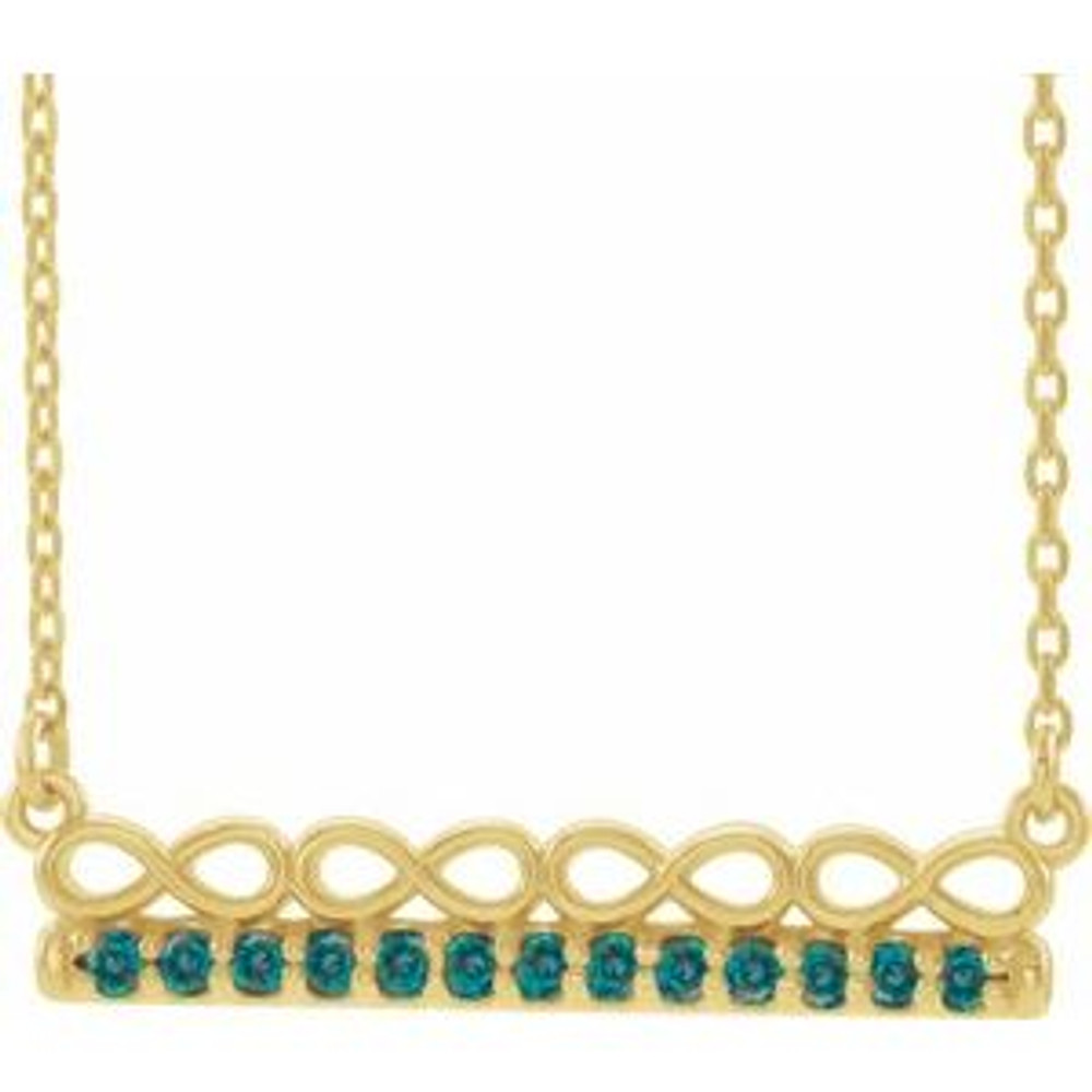 Charm your June-born girl with this beautiful alexandrite pendant.
