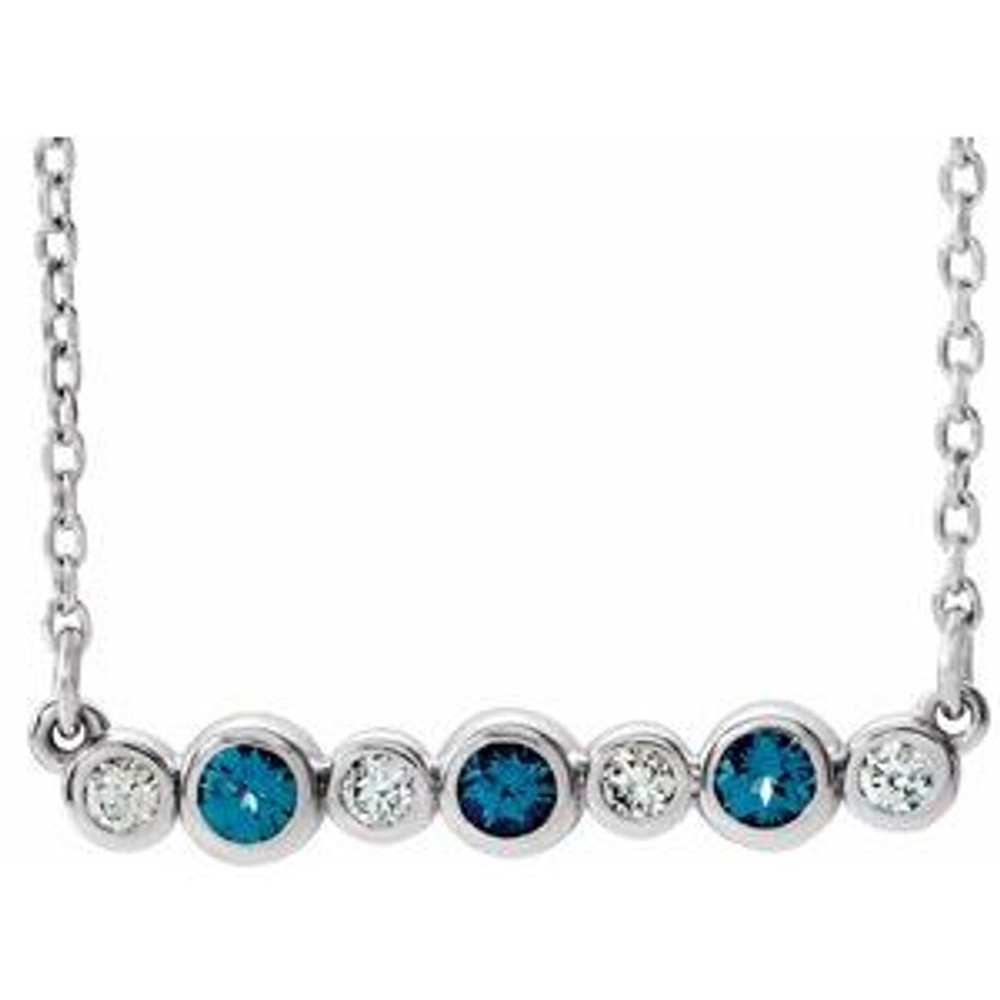 Charm your June-born girl with this beautiful alexandrite pendant.