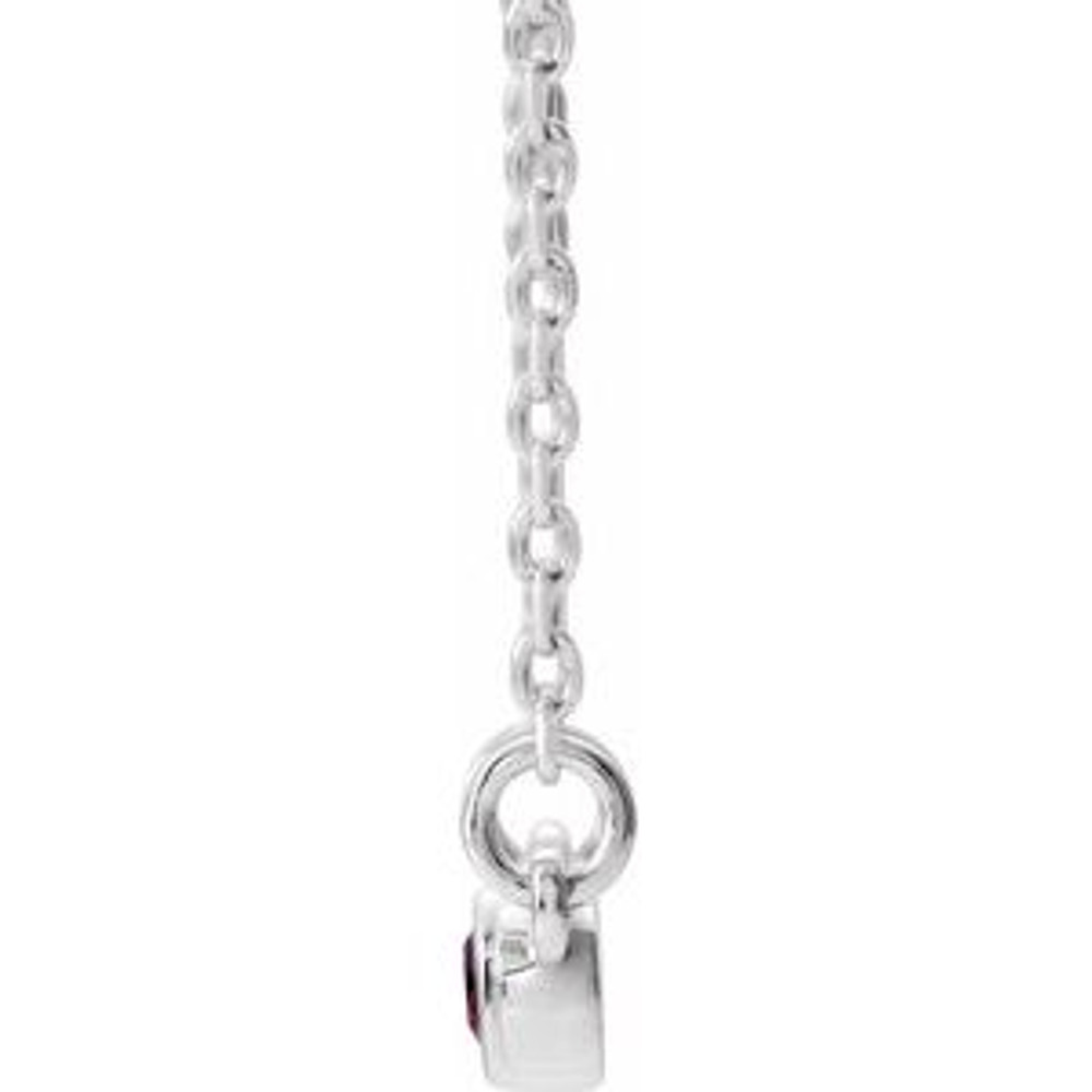 Charm your June-born girl with this beautiful alexandrite pendant.
