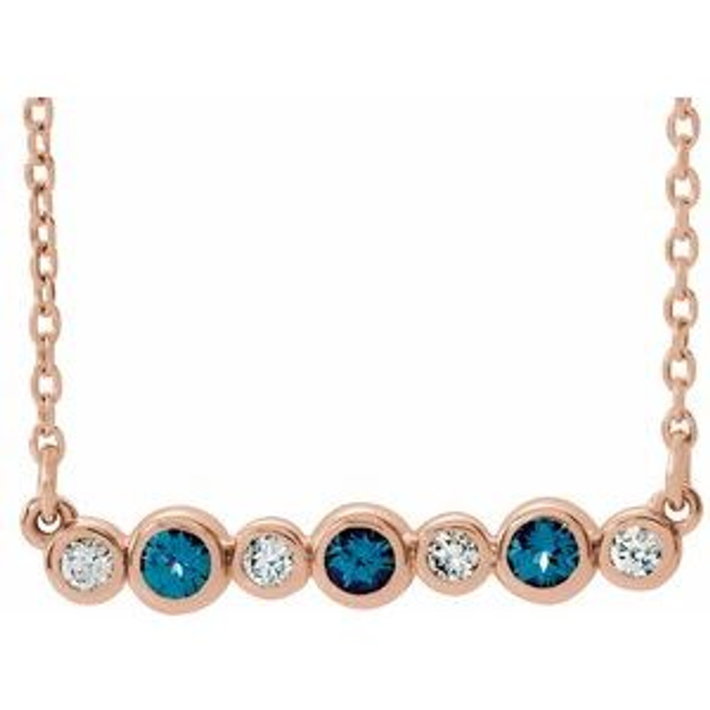 Charm your June-born girl with this beautiful alexandrite pendant.